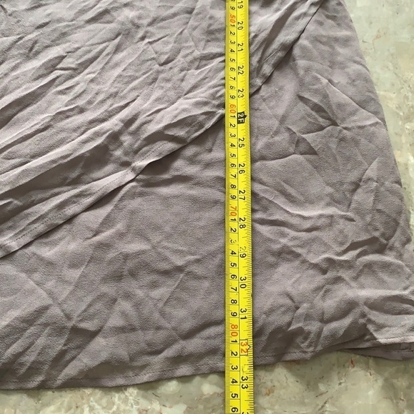 NWT French‎ Connection drape delight dress dusty purple beaded one shoulder Sz 6 - Picture 11 of 15